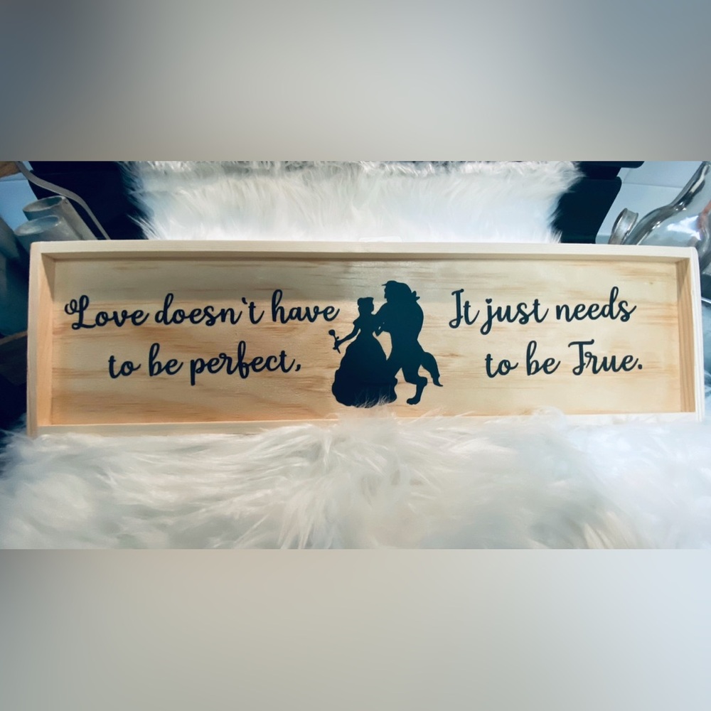 Beauty & the Beast wall decor